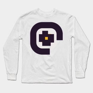 Swiss style graphic cross Long Sleeve T-Shirt